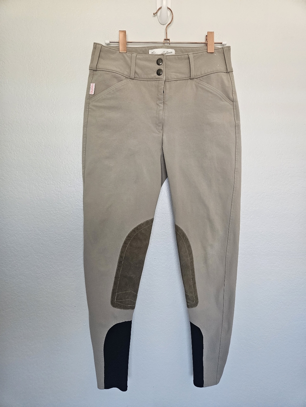 The Tailored Sportsman 'Trophy Hunter' Boot Sock Breeches Riding Pants Women 28 - Picture 2 of 7